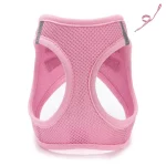 Soft Mesh Cat Harness Leash - Pink