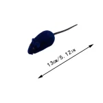 Cat Toy Simulation Mouse Makes Sounds - Blue