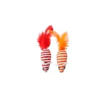 Colorful Feather Mouse Chirping Interactive Cat Toy