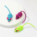 Colorful Winding Little Mouse Cat Toy