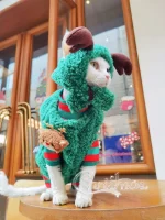 Elk Hat Cat Christmas Holiday Outfit for Cats