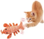Plush Lobster Interactive Cat Toy Catnip Toys