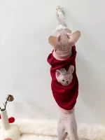ShellieMay Wine Red Sweatshirts for Cats