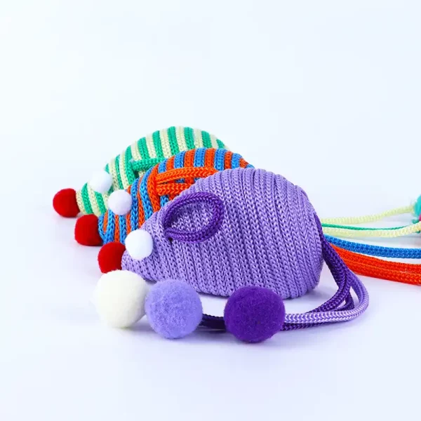Simulated Mouse Nylon Bite-resistant Cat Toy