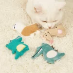 Small Cat Plush Toy with Catnip