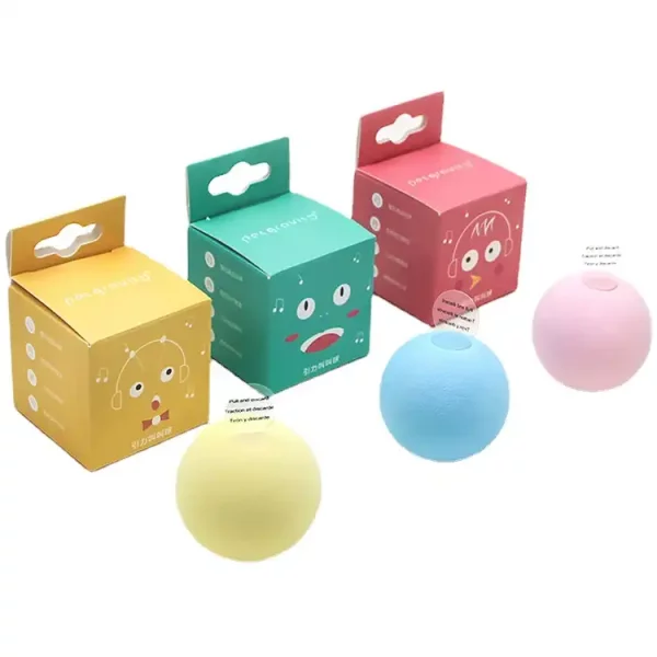 Smart Touch Sound Toy Ball Cat Toy