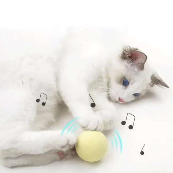 Smart Touch Sound Toy Ball Cat Toy