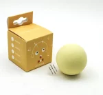 Smart Touch Sound Toy Ball Cat Toy - EVA Yellow