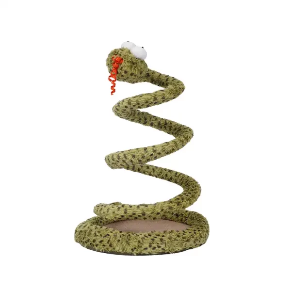 Snake Shaped Cat Teasers Spiral Snake Cat Toy - Spiral Snake
