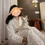 Cat & Owner Matching Cotton Pajamas