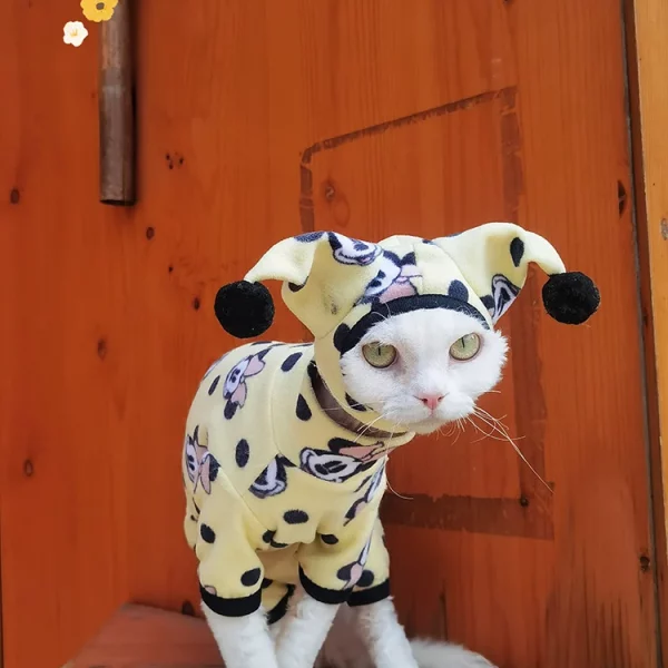 Minnie Polar Fleece Onesie for Cats