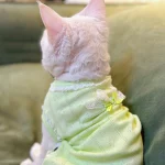 Summer Breathable Tank Top for Cats - C