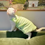 Summer Breathable Tank Top for Cats - D