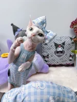 Cinnamoroll Plaid Onesie Tanktop for Cats