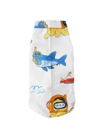 Cotton Underwater World One-arm Shirt for Cats