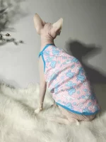 Sanrio Pink Cotton Tank Top for Cats